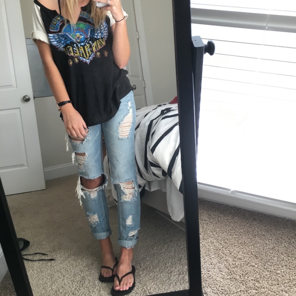 Bdg ripped boyfriend jeans